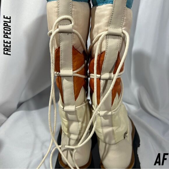 FREE PEOPLE MONTROSE PUFFER BOOTS NEW - Picture 5 of 12